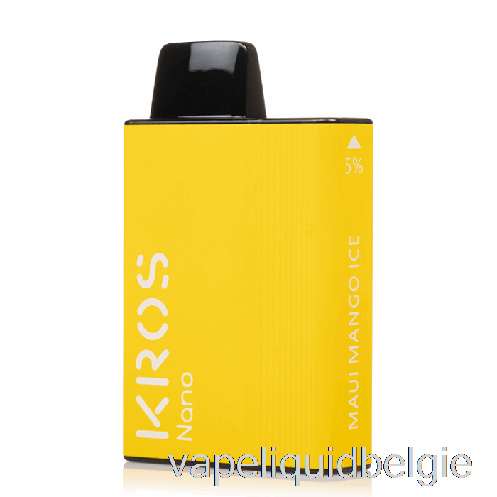 Vape België Kros Nano 5000 Wegwerp Maui Mango Ijs